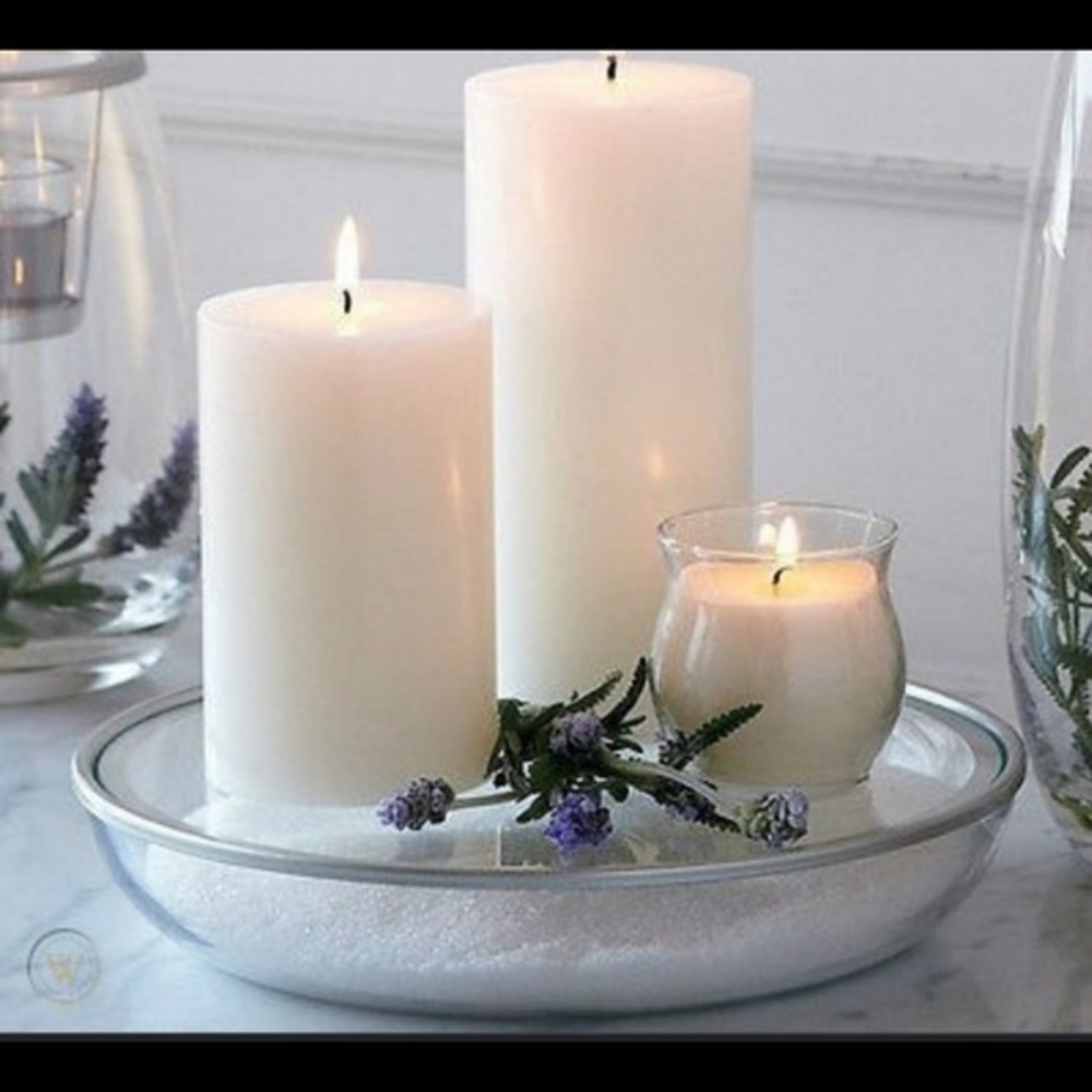 PartyLite Clearly Creative Pillar Garden Holder
